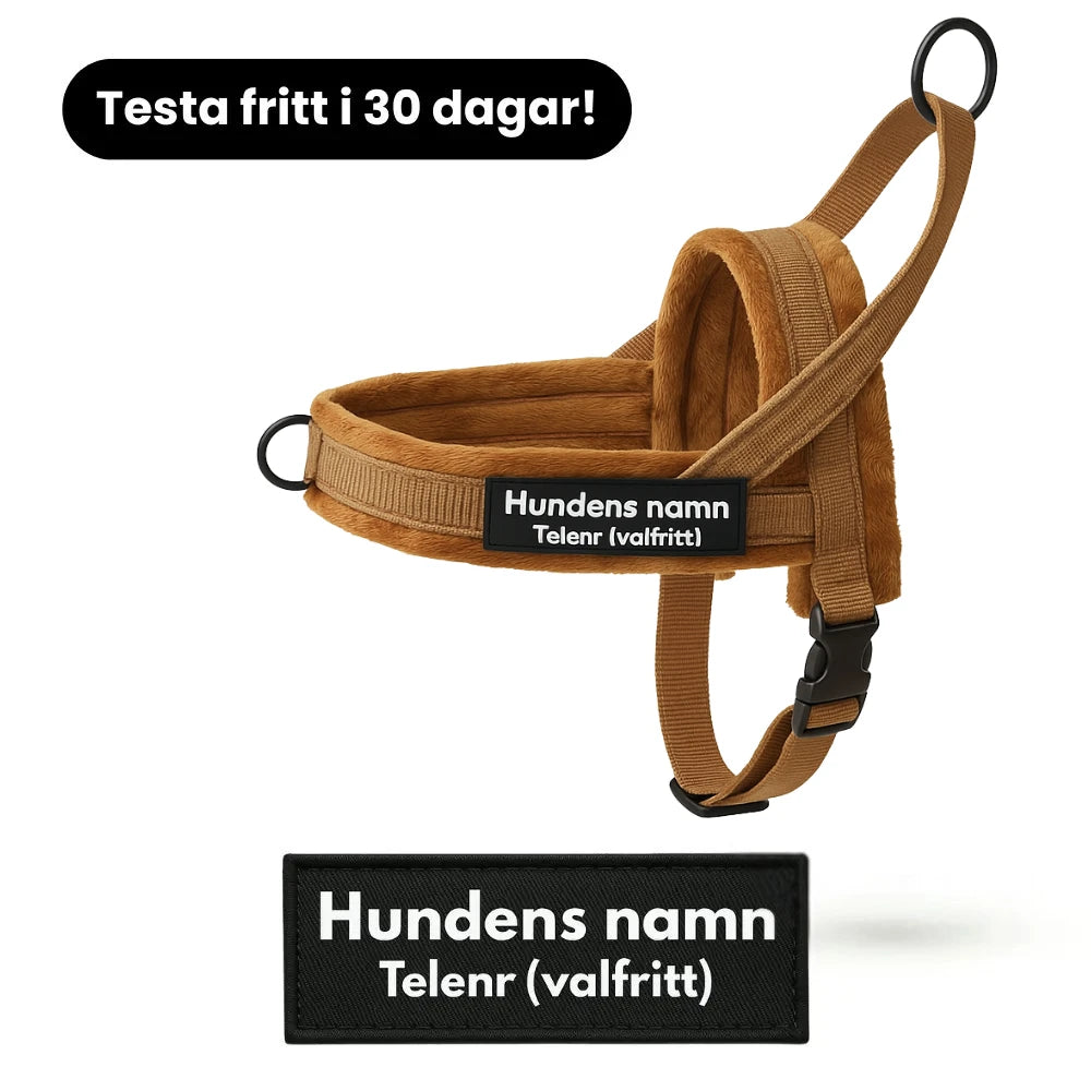 Dog control pro 2.0 med namnlapp