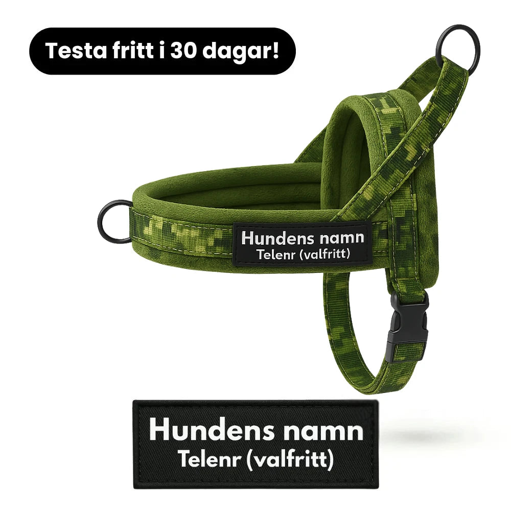 Dog control pro 2.0 med namnlapp
