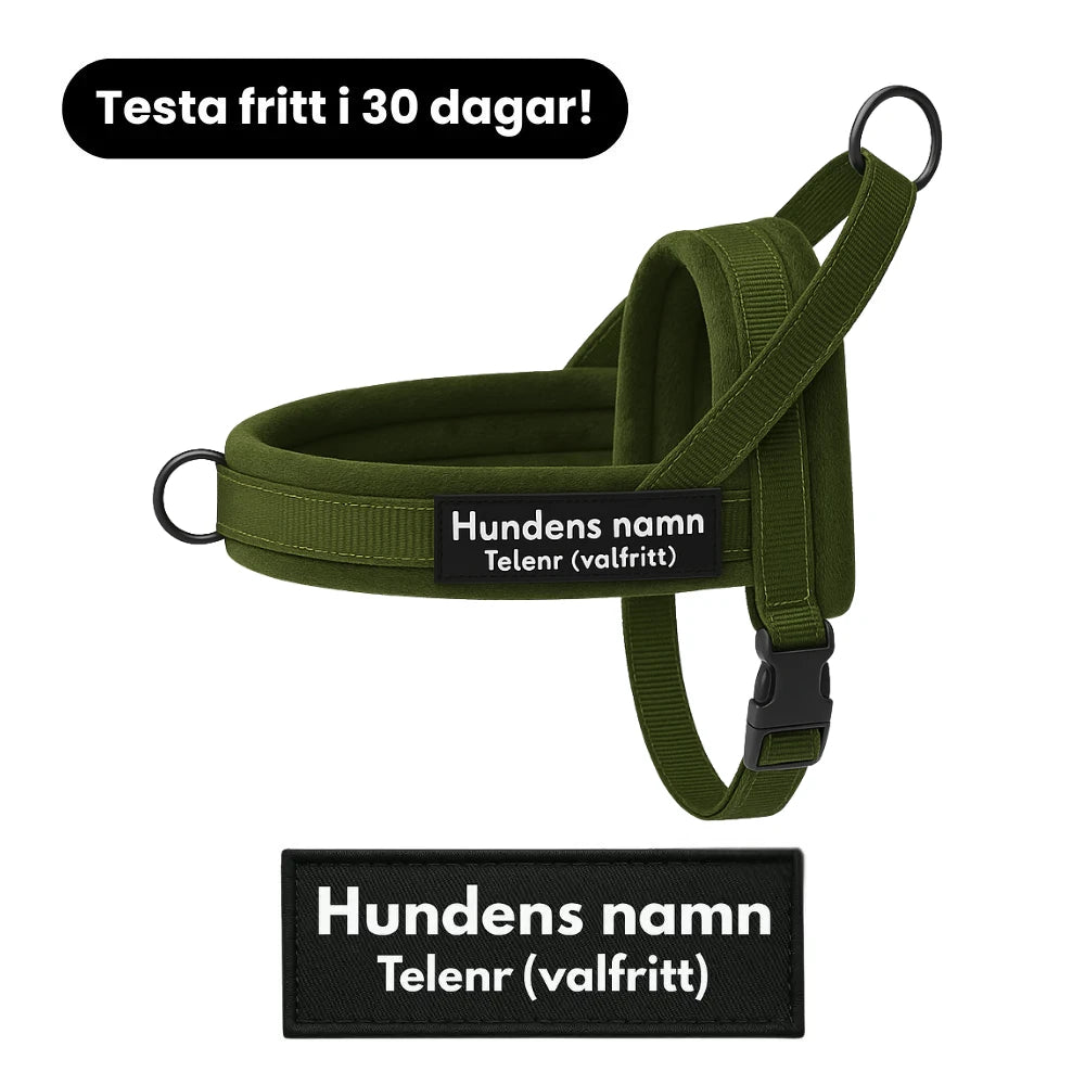 Dog control pro 2.0 med namnlapp